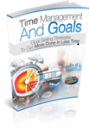 Time Management And Goals